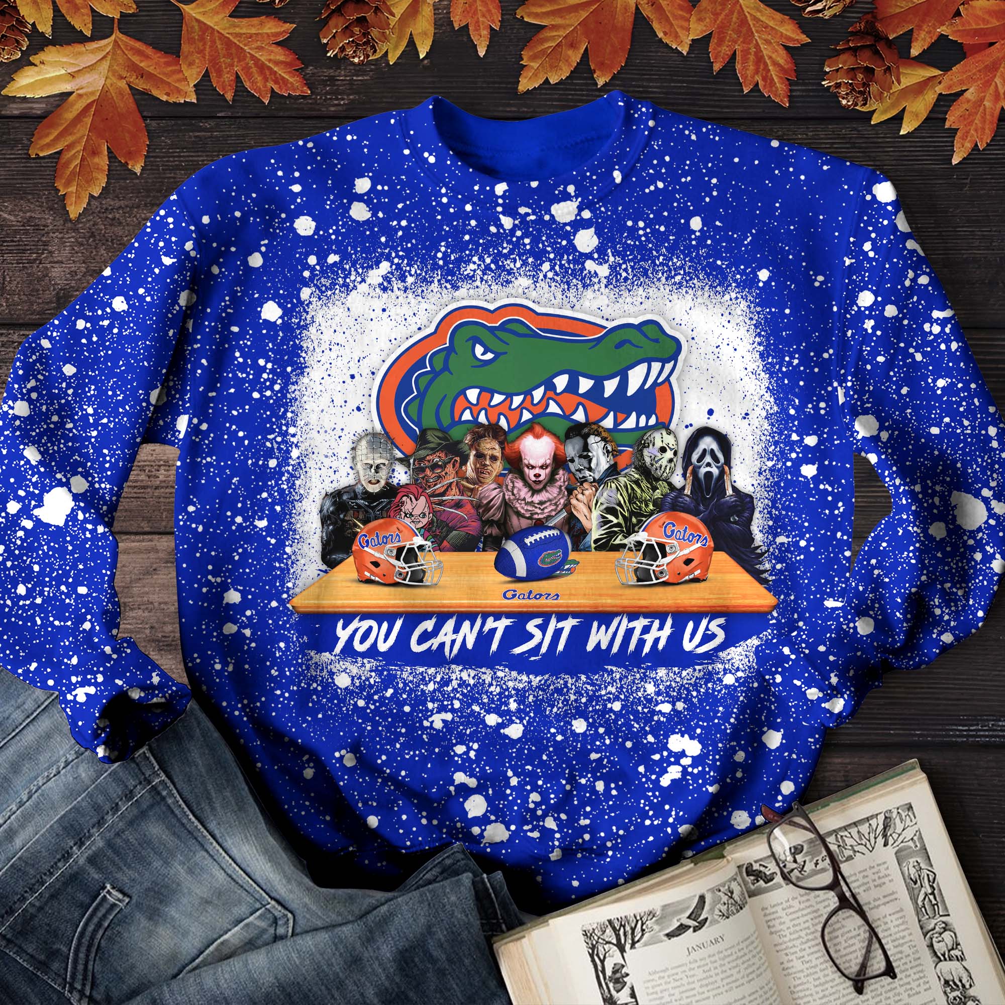 Florida Gators T-Shirt Sweater Hoodie, You Can't Sit With Us Shirts, Autumn Gifts For Sport Lovers ETHY-52027