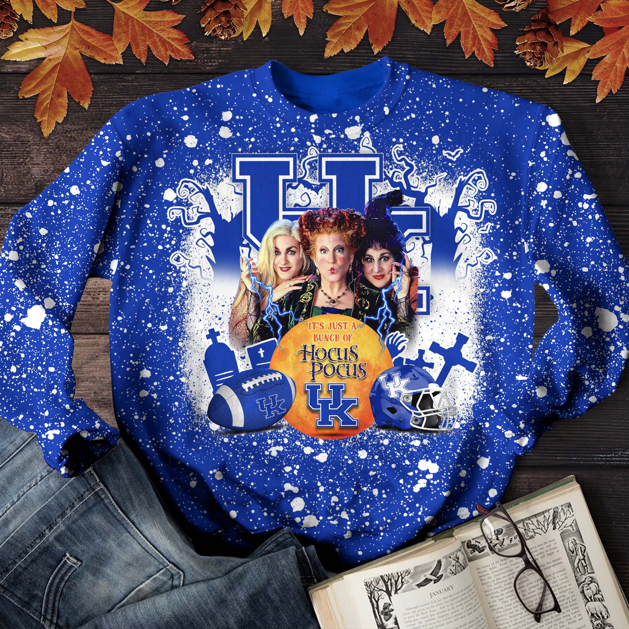 Kentucky Wildcats T-shirt Hoodie Sweater, Hocus Pocus And Sport Team Shirts, Sport Shirts For Fan, Sport Gifts ETHY-52065