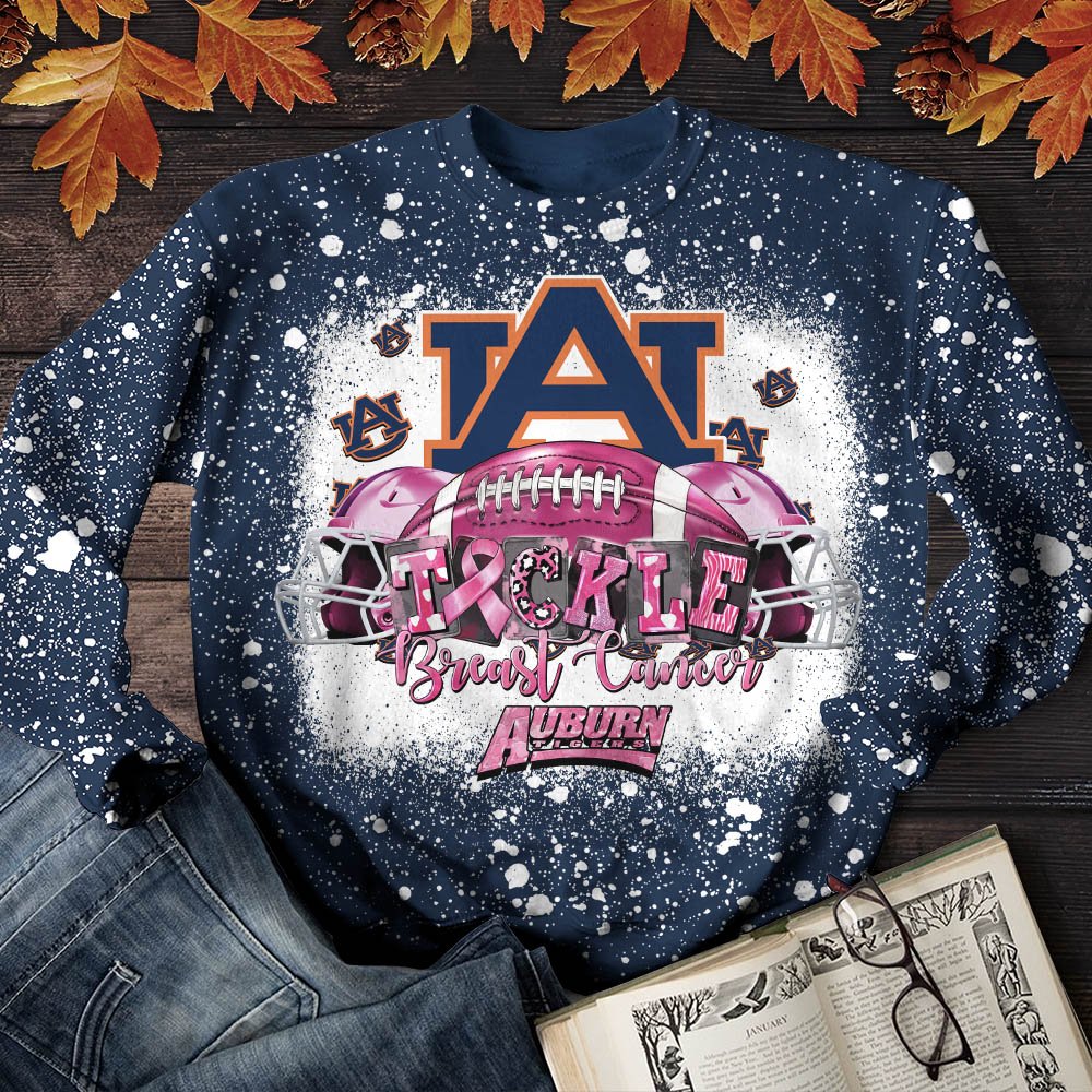 Auburn Tigers T-Shirt Sweatshirt Hoodie, Breast Cancer And Sport Team Shirts, Sport Gifts ETHY-52130