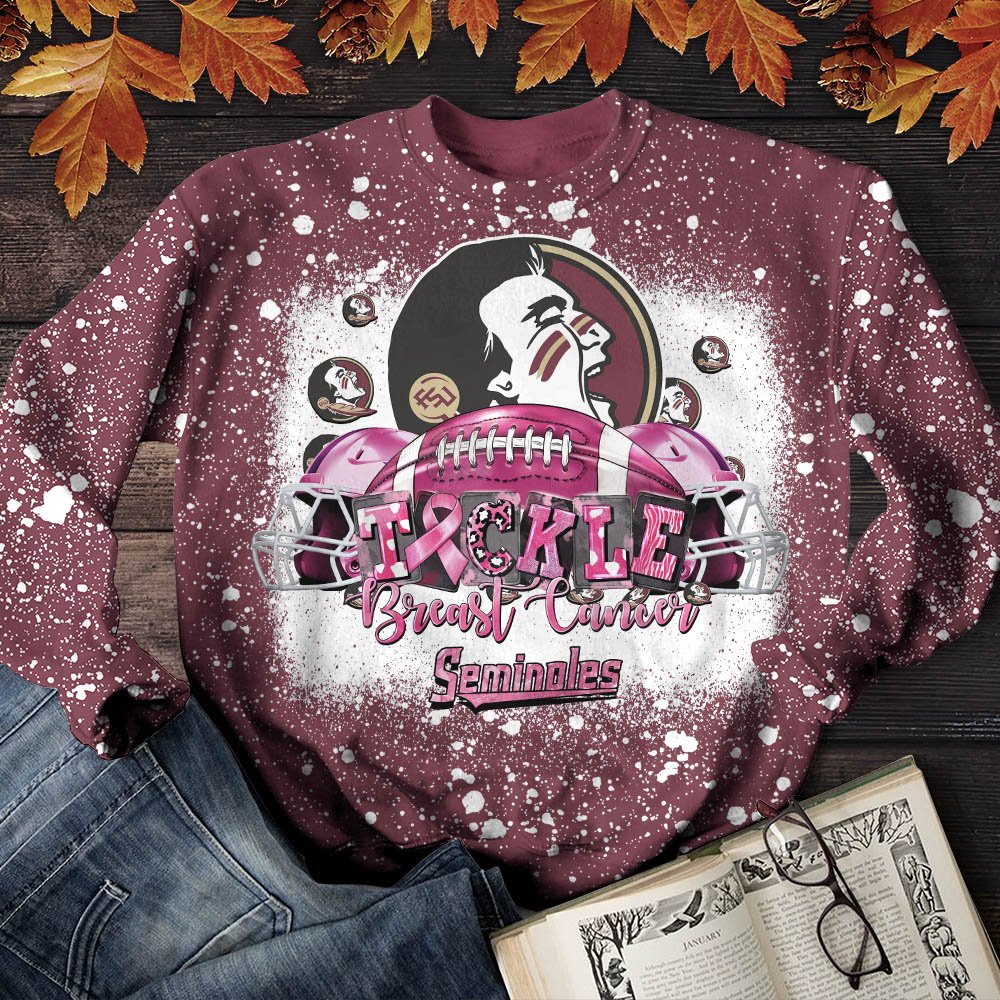 Florida State Seminoles T-Shirt Sweatshirt Hoodie, Breast Cancer And Sport Team Shirts, Sport Gifts ETHY-52130