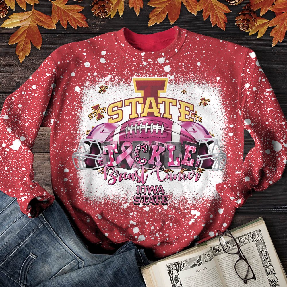 Iowa State Cyclones T-Shirt Sweatshirt Hoodie, Breast Cancer And Sport Team Shirts, Sport Gifts ETHY-52130