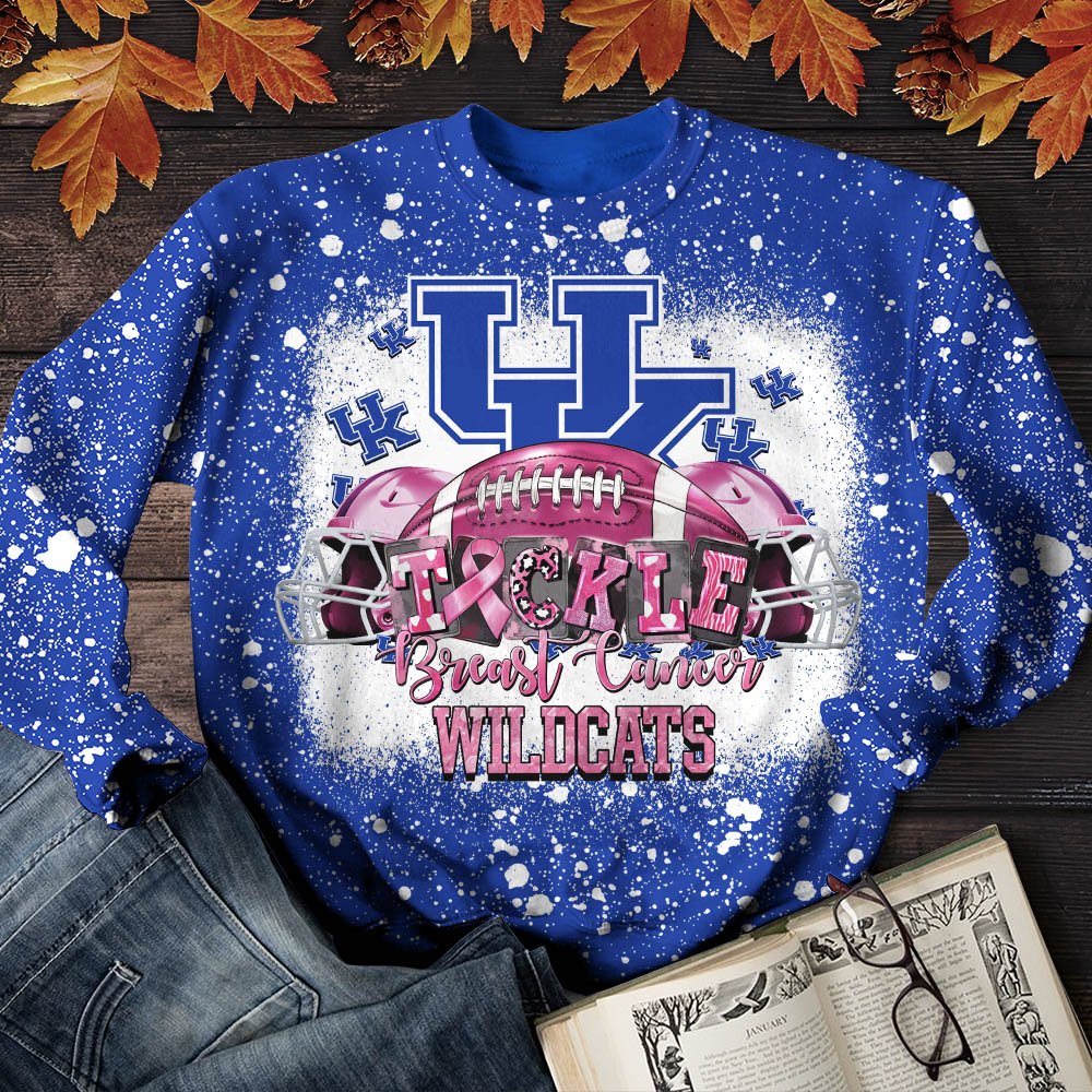 Kentucky Wildcats T-Shirt Sweatshirt Hoodie, Breast Cancer And Sport Team Shirts, Sport Gifts ETHY-52130