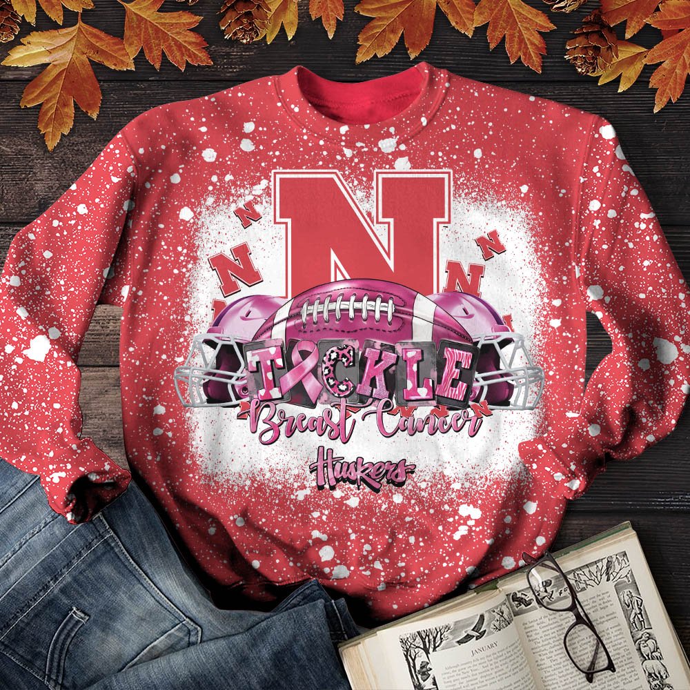 Nebraska Cornhuskers T-Shirt Sweatshirt Hoodie, Breast Cancer And Sport Team Shirts, Sport Gifts ETHY-52130