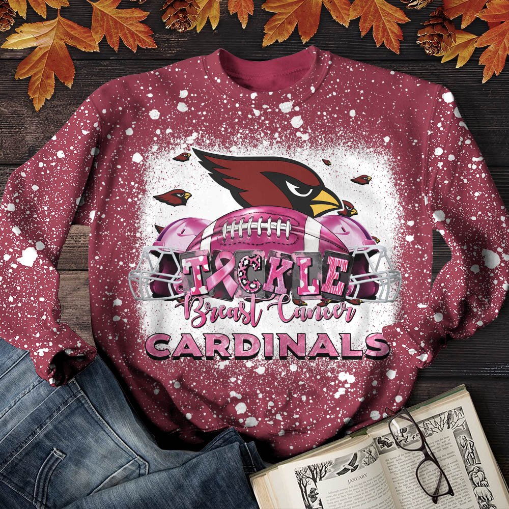 Arizona Cardinals T-Shirt Sweatshirt Hoodie, Breast Cancer And Sport Team Shirts, Sport Gifts ETHY-52130